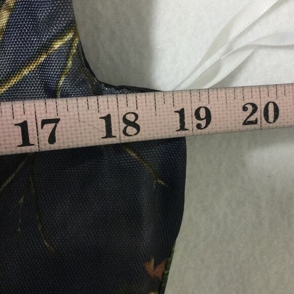 FORMAL PARTY SZ 14 1x plus blad brown camo lace up hi-low maxi dresss NEW B96 - Picture 4 of 8